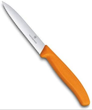 Victorinox 6.7736.L9 SwissClassic 10cm Tırtıklı Soyma Bıçağı