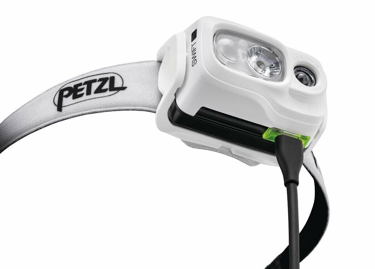 PETZL SWIFT RL Kafa Feneri (1200 Lümen) Beyaz
