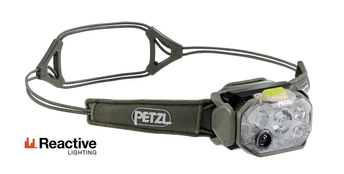 PETZL SWIFT RL Kafa Feneri (1200 Lümen) YEŞİL