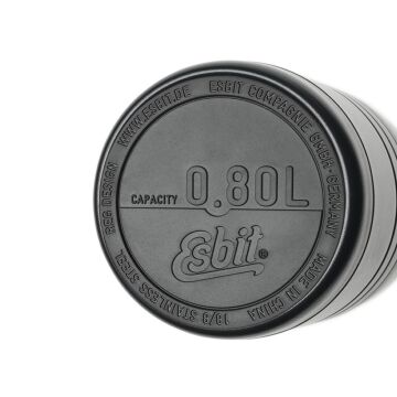 Esbit Paslanmaz Çelik Yemek Termosu Siyah 0,80L