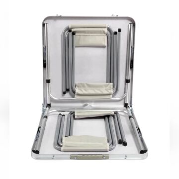 Madfox Nomad Duo Tabureli Katlanır Kamp Masası Seti MZ