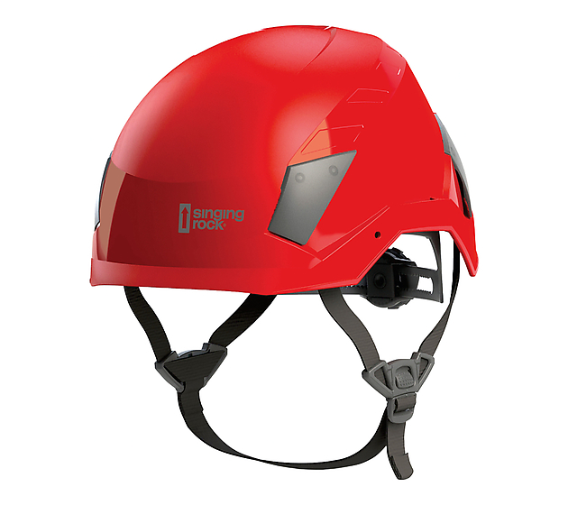 Singing Rock Flash Industry Kask Kırmızı