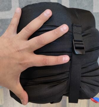 Bushlove Protect -42 Derece Extreme Ultralight Uyku Tulumu Kırmızı Siyah