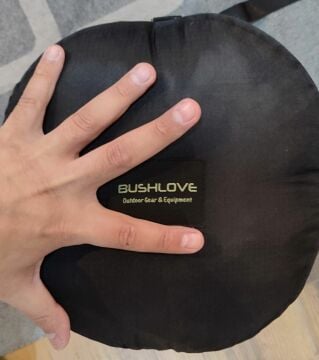 Bushlove Protect -42 Derece Extreme Ultralight Uyku Tulumu Kırmızı Siyah