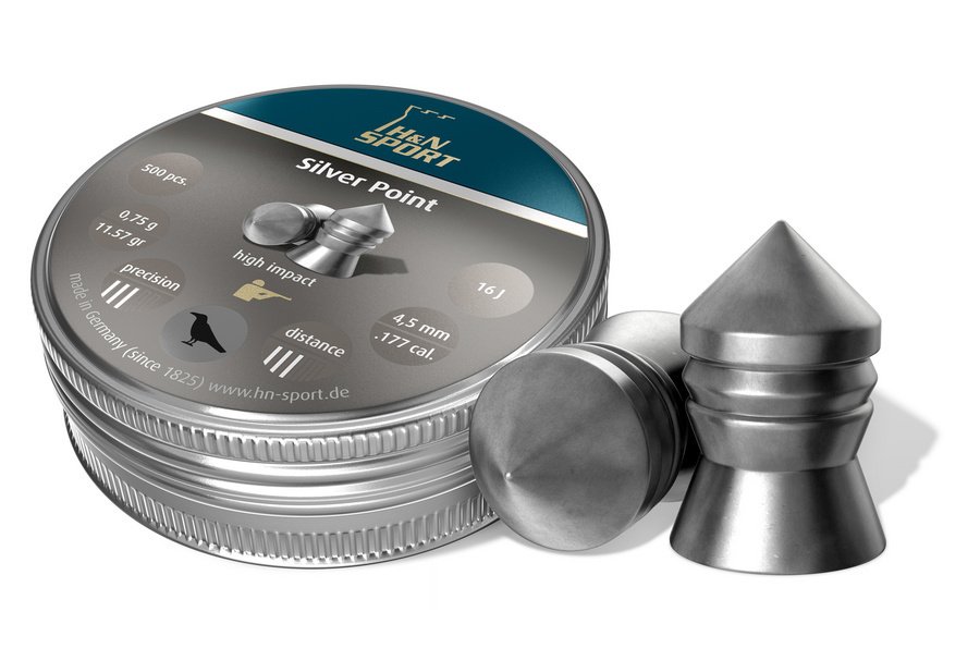 H&n Silver Point 4.50 Mm Havalı Tüfek Sacmasi(500)