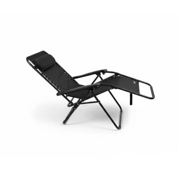 Madfox EasyRest Katlanır Şezlong Sandalye Siyah MZ