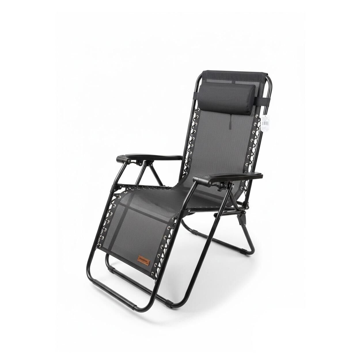 Madfox EasyRest Katlanır Şezlong Sandalye Gri MZ