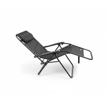 Madfox EasyRest Katlanır Şezlong Sandalye Gri MZ