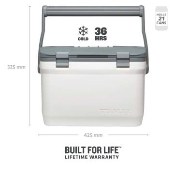Stanley Adventure Taşınabilir Soğutucu Kamp Buzluğu 15 LT 15 LT - Beyaz