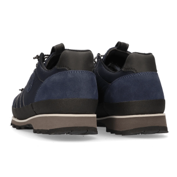 Lomer Italy Bio Naturale Thermo 3M Thinsulate MTX Soğuk İklim Vibram Full Çarşak Kadın Ayakkabı Flag Mavi