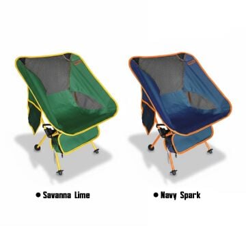 Madfox FoldMesh Mini Kompakt Katlanır Sandalye Navy Spark MZ