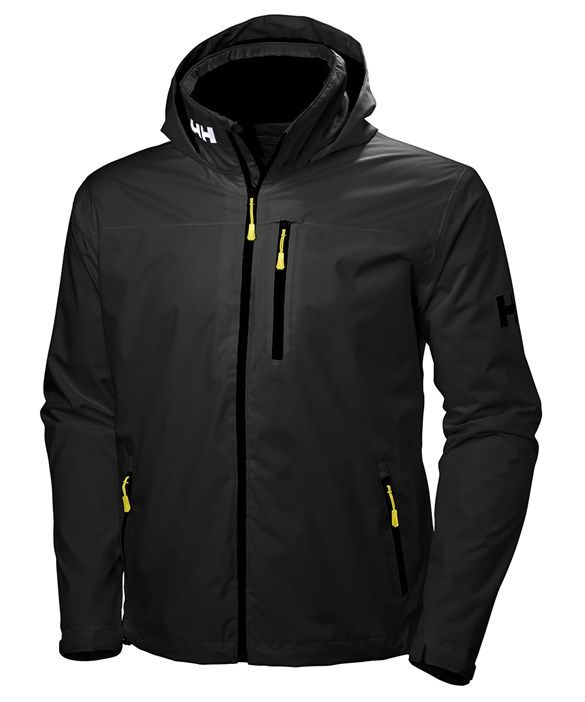 Helly Hansen Crew Hooded Jacket Erkek Ceket Black Siyah