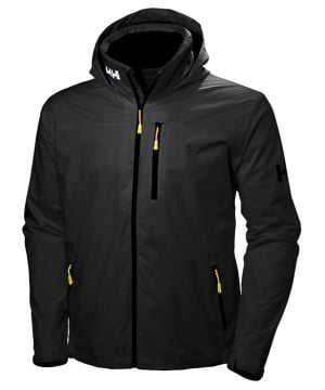 Helly Hansen Crew Hooded Jacket Erkek Ceket Black Siyah
