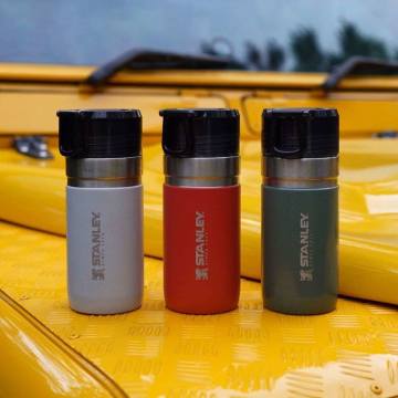 Stanley Vakumlu Go Paslanmaz Çelik Su Termosu 0.47 LT 0,47 LT - Yeşil