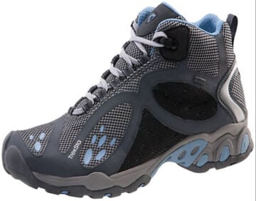 Treksta Evolution Mid Grey/Blue Goretex Bayan Bot