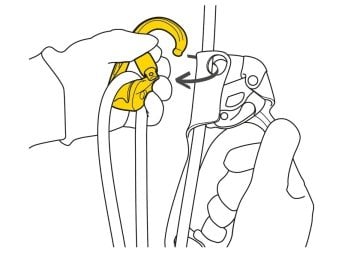 PETZL ROLLCLIP Z Makaralı Karabina P75