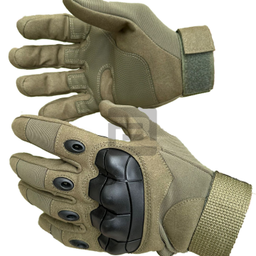 Bushlove Tactical Operatör Full Finger Uzun Taktik Eldiven Haki Yeşil Large