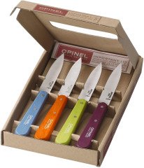 Opinel 4 Lu Renkli Meyve Bıçak Seti (001381)