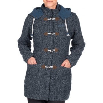 Fleece Milton Bayan Parka Mavi