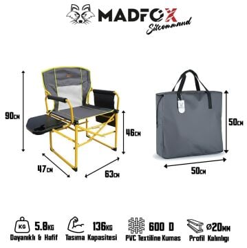 Madfox SitCommand G92 Katlanır Kamp Koltuğu MZ