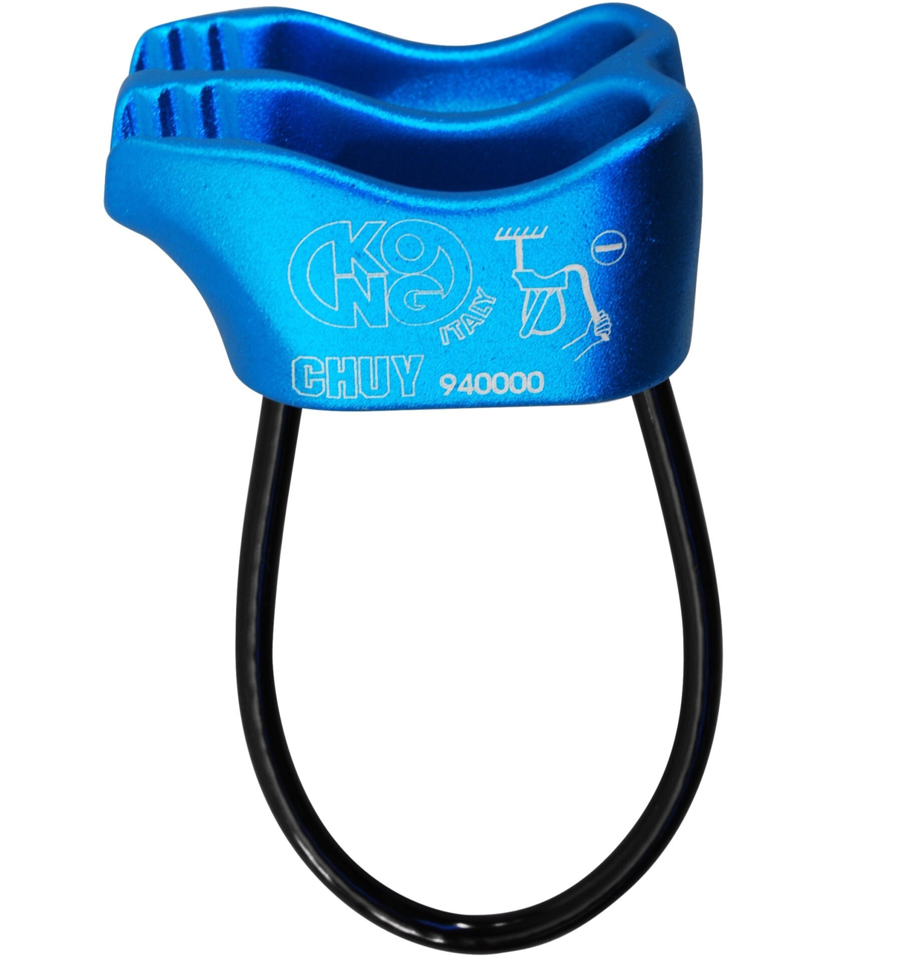 KONG CHUY – Yarım, Çift ve Tek İplerle Çalışan Atc Emniyet ve İniş Aleti 940B00400KK Mavi