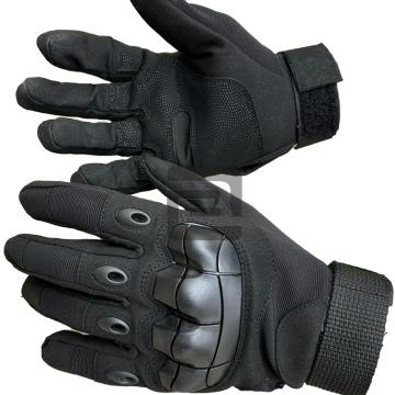 Bushlove Tactical Operatör Full Finger Uzun Taktik Eldiven Black Siyah