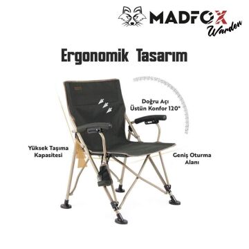 Madfox Warden Katlanır Kamp Sandalyesi MZ