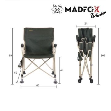 Madfox Warden Katlanır Kamp Sandalyesi MZ