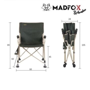 Madfox Warden Katlanır Kamp Sandalyesi MZ