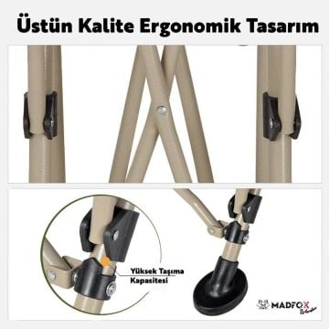 Madfox Warden Katlanır Kamp Sandalyesi MZ