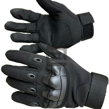 Bushlove Tactical Operatör Full Finger Uzun Taktik Eldiven Black Siyah Large
