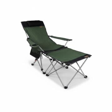Madfox Prowler 3 Kademeli Yatabilen Kamp Sandalyesi Green/Black MZ