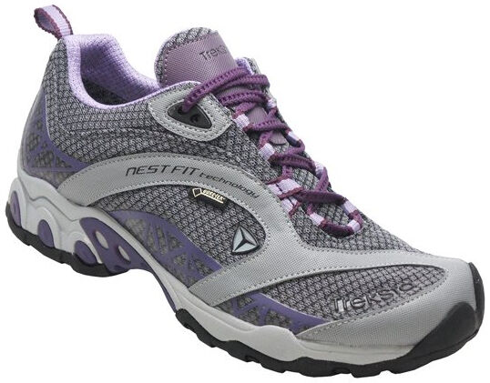 Treksta Sync Mountain Low Grey/Purple Bayan Ayakka