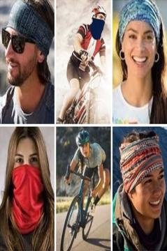 Parrot & Pirate PA05-21025 Einstein Polarlı Bandana