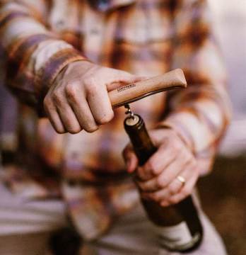 Opinel Inox 10 No Tirbison+caki