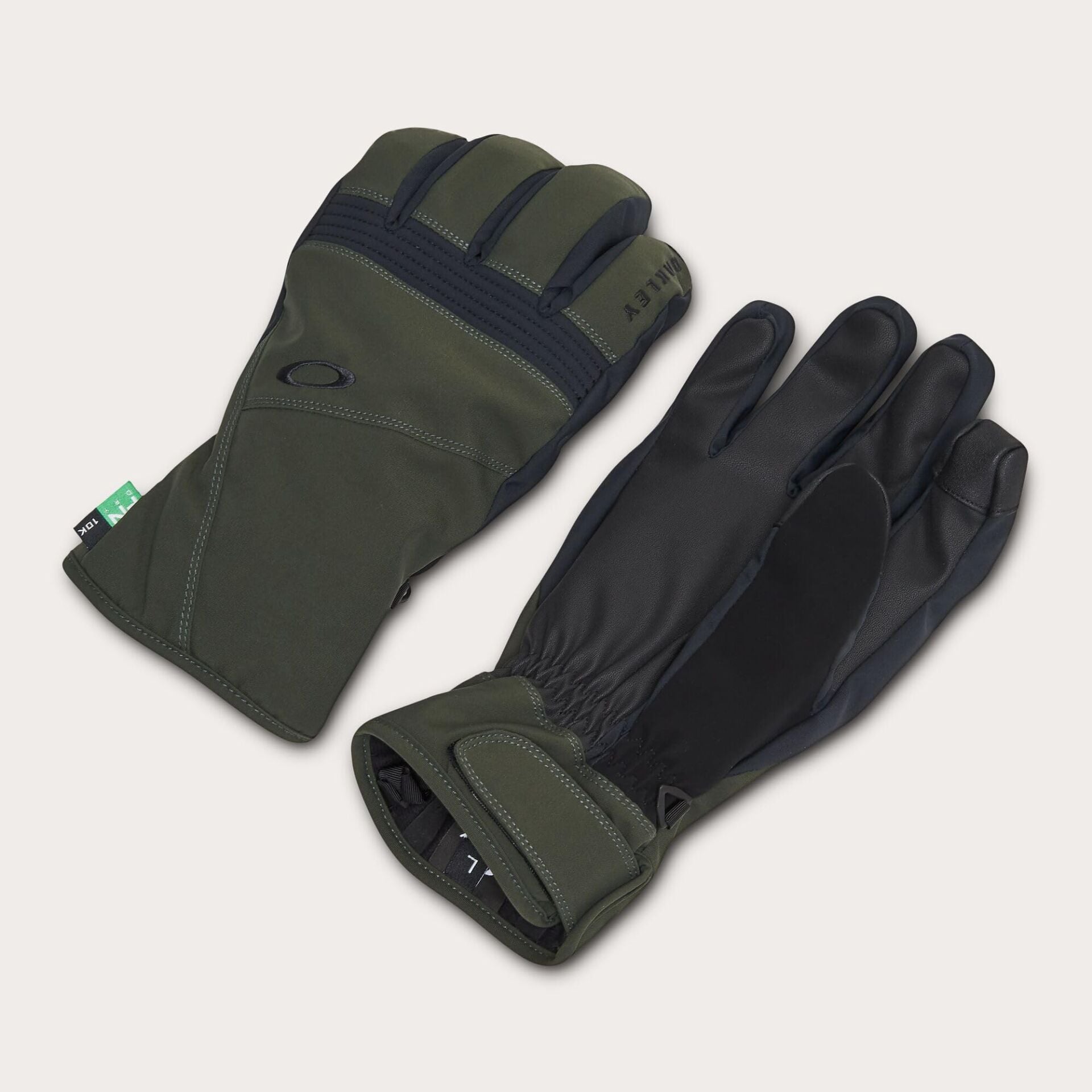 Oakley Roundhouse  10.000 mm Su Geçirmezlik Dokunmatik Outdoor Kayak Taktik Eldiven Haki FOS901031