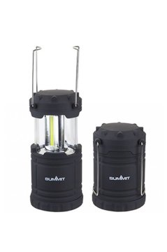 Summit COB LED Katlanabilir kamp Lambası 360 Drece Black