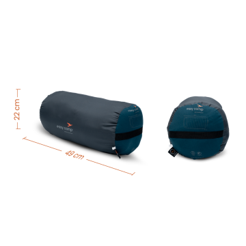 Easy Camp Raven I Square XL -8°C 220 x 100 cm Ekstra Geniş Uyku Tulumu