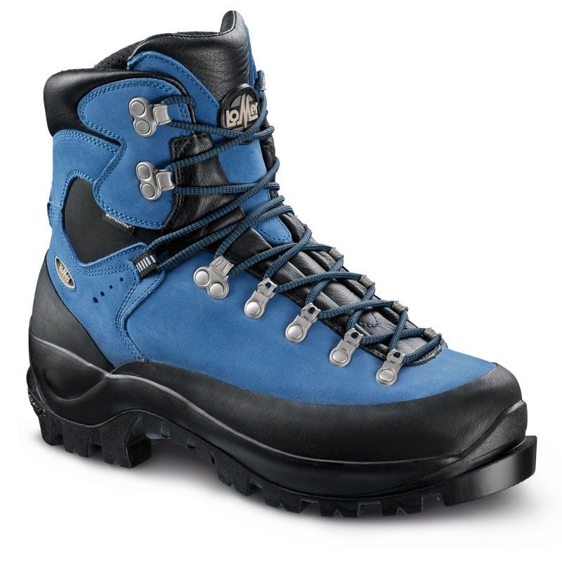 Lomer Italy Everest STX Waterproof Vibram 2,8 mm Deri Erkek Bot Cobalto (Otomatik Krampon Uyumlu)