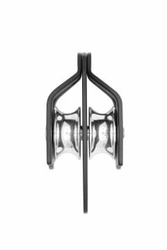 KONG Mini Twin Evo 32KN Çiftli İkiz Makara | EN 12278 Onaylı 94500NP00KK Siyah