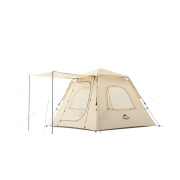 Naturehike Ango Pop Up (UPF 50+) Otomatik 3 Kişilik Aile Çadırı Bej