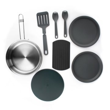 Stanley Adventure Çelik Kızartma Tava Seti (9 Parça) 0.94 Lt 0,94 LT - Çelik