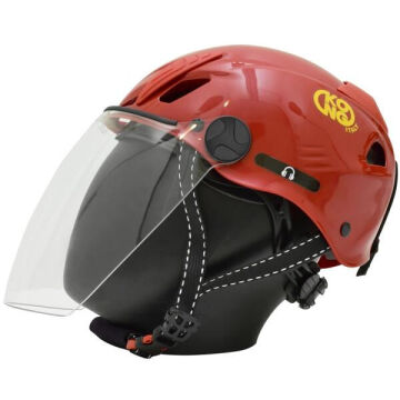 Kong Long Visor Şeffaf Uzun Koruyucu Vizör Mouse ve Spin Baret Uyumlu EN ISO 16321-1 997046P00KK