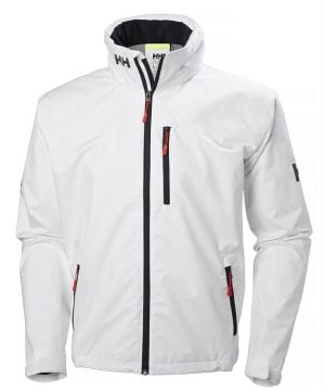 Helly Hansen Crew Hooded Jacket Erkek Ceket White Beyaz