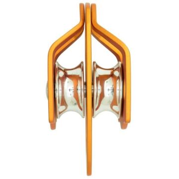 Kong Mini Twin Evo Turuncu Çift Makaralı Alüminyum Makara EN 12278 32 kN 94500OP00KK