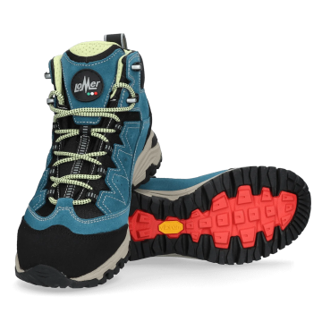 Lomer Italy Sella II MTX High Suede Waterproof Vibram Süet Deri Kadın Bot Octane