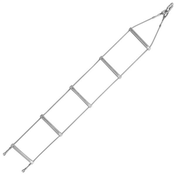 KONG Speleo Stair Alüminyum Ultralight Rulo Merdiven 15 Metre – Dağcılık, Arama Kurtarma, Mağaracılık, İtfaiye, Sivil Savunma