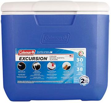 Coleman Excursion Cooler 30 QT 5879 C004 Buzluk 28.4 Lt Mavi
