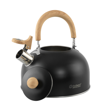 Outwell Tea Break Kettle Lux 2.2 Litre L Black Düdüklü Çaydanlık Demlik