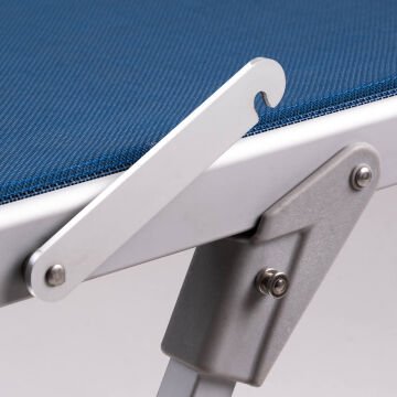 Foldzen Alüminyum Katlanabilir Şezlong Kampet (Çantalı Yeni Versiyon) Lacivert